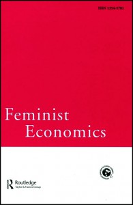 Feminist economics cover